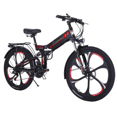 China 48V 10AH Motor Aluminum Alloy 250w 350w ebike Electric Bike Full Suspension Foldable Incline Folding Electric Bike for sale