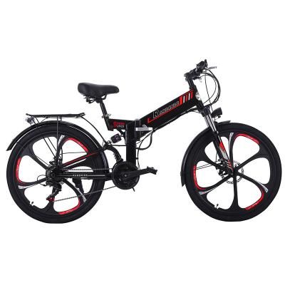 China RANDRIDE Aluminum Alloy Mountain Bike Lithium Battery Folding Electric Bike Folding E Bike 26