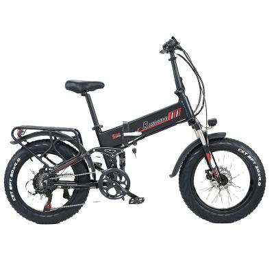 China DDP 48V1000w 750W Multifunctional Free Power E Big Bike 15Ah Battery Foldable Electric Bicycle For Adult Folding Fat Tire Ebike for sale