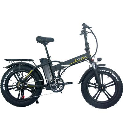 China Aluminum alloy e cycle 1000w folding fat tire electric bike electric bike adult folding eletric bicycle for sale