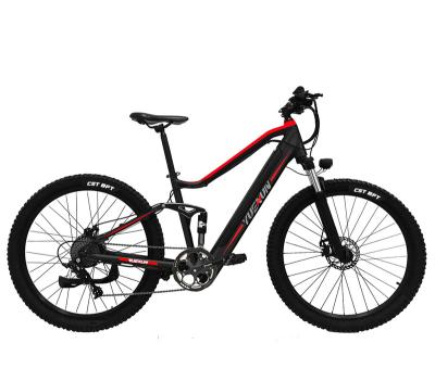 China Factory latest E bike aluminum alloy original products emtb electric mountain bike with 7 speed SHIMANO derailleur electric bike for sale