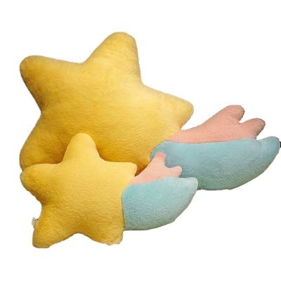 China Soft Plush Stuffed Ins Girl Wind Pillow Love Bottle Wishing Star Colorful Cloud for sale