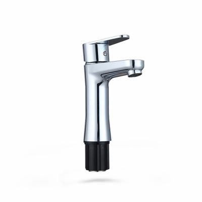 China Eco - Friendly Custom Made Bathroom Basin Faucets ABS Material Cold Metered Faucet for sale