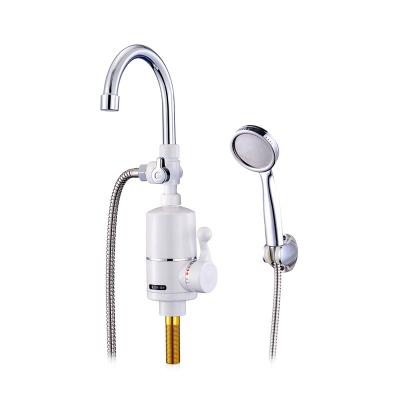 China Faucets Manufacturer Bathroom 3000w 220v Electric Instant Shower Water Heater for sale