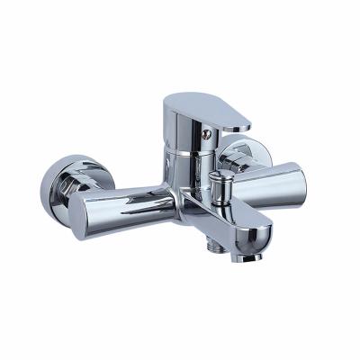 China Chrome Free Bathroom Accessories Wall Mounted Sliding Bar Plated Bath Valve Mixer Tap Shower for sale