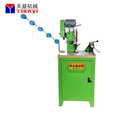 China Garment Shops End-End Automatic Nylon Zipper Bottom Stop Machine Zipper Making Machine Zipper Machine for sale