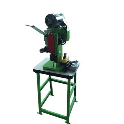 China Garment Shops Semi Automatic Zipper Bottom Stop Assemble Machine China Made for sale