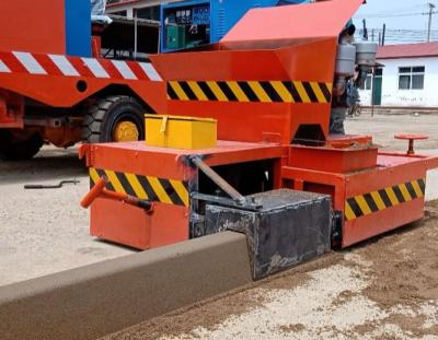 China High production efficiency machine for paving stones and curb concrete road for sale in China for sale