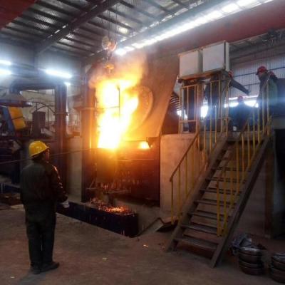 China Metal Smelting Scrap Iron Metal Gold Copper Induction Melting Electric Furnace for sale