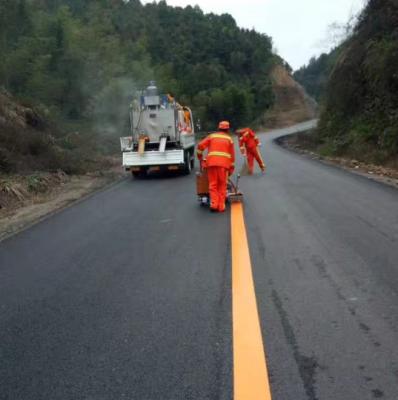 China Handpush line marking machine demaracation road road machine for sale