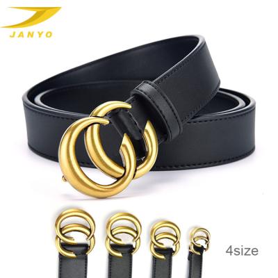 China 2020 fashion trends suppliers luxury fashionable belt ladies double c buckles ladies black leather belts for sale