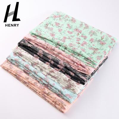 China Viable Hot Sale Floral Design 100% Polyester Colorful Printing Digital Mesh Fabric Popular Light Weight Knit Tulle Fabric For Clothing for sale