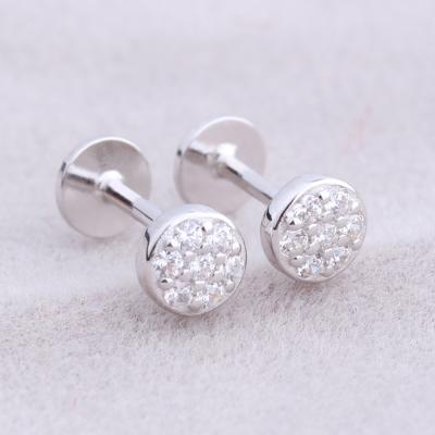 China CLASSIC 925 Silver Jewelry Tragus Helix Labret Studs Cartilage Piercing Earrings for sale