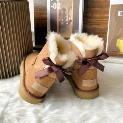 China Winter Waterproof Boot Winter Boots Snow Slipper And Warm Indoor Snow Boots For Woman Shipping With Box for sale