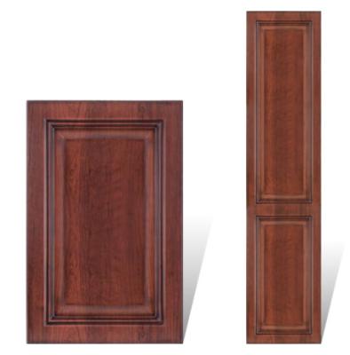 China Modern American Sideboard Door MDF PVC Film Wardrobe Door for sale