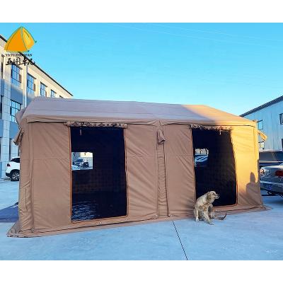 China Camouflage Game / Field The Most Popular Outdoor Camping Automatic Inflatable Tent Qatar Style for sale