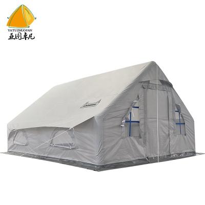 China Camouflage Game Best Selling Inflatable Camping Tent Oxford Canvas Tent Outdoor Waterproof Camping/Field Air Tent for sale