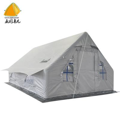 China Camouflage/Field Game Party Event Wedding Inflatable Tent House Air Tent Camping Marquee Tents Outdoor for sale