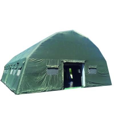 China Disaster Relief Winter Strong Portable Waterproof Inflatable Military Tent Pop Up Waterproof Tent for sale