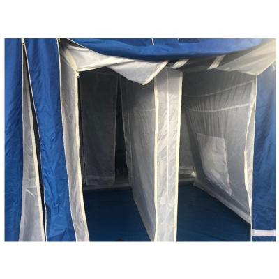 China Strong Coated Decontamination PVC Oxford Cloth Inflatable Shower Tent for sale