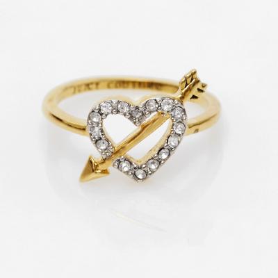 China Wholesale Good Quality Jewelry Women CLASSIC Customized Arrow Newest Heart Ring Party Promotional Hot Sale Latest for sale