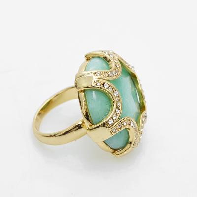 China CLASSIC All Kinds Of Temperament High Quality Simple Round Custom Jade Ring Party Fashion Jewelry Hot Selling Natural Gifts for sale