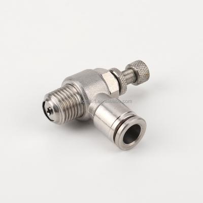 China Other Brass Tee Npet Series One Touch Push To Connect 3 Way Fitting Equal T, for sale