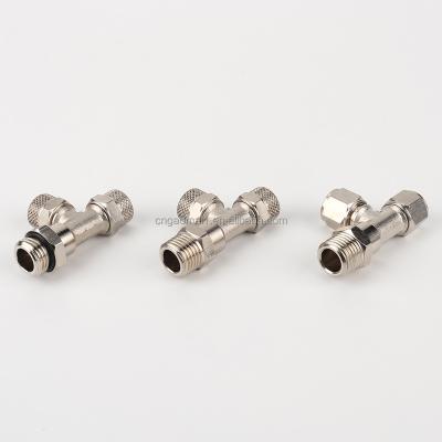 China Other Pmf4-01 Pneumatic Air Bulkhead Union Pipe Tube Straight One Touch Push In Gas Female Connectors Brass Quick Fittings for sale