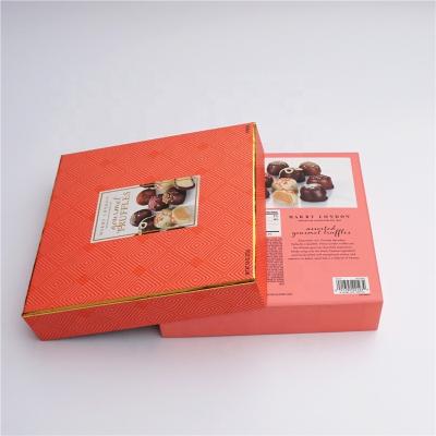 China Recycled Packaging Materials Factory Direct Sales Food Paper Boxes Chocolate Packaging Biodegradable Box for sale