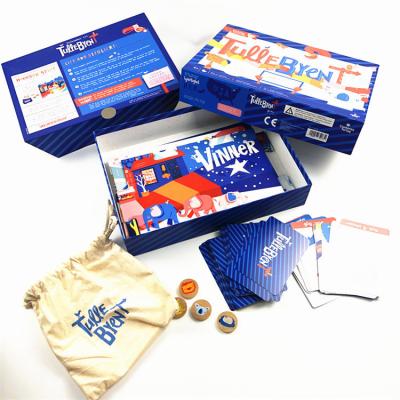 China New Children's Development Educational Toys Game Cards And Box Custom Eco-friendly for sale