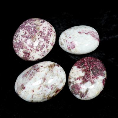 China High Quality Natural Crystal Healing Stones Pink Tourmaline Palm Stone Bulk Sale From Europe for sale