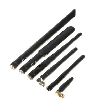 China ABS 433mhz 868mhz 2.4g 4g 5g Indoor Omni Male 3dBi Indoor Omni ABS Rubber Antenna for sale