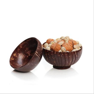 China Best Sustainable Selling Organic Natural Handmade Coconut Shell Bowls for sale