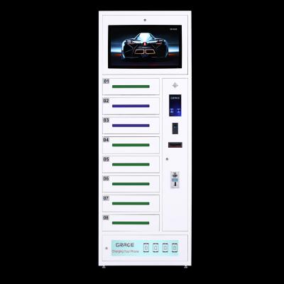 Китай Smart Mobile Phone 8 Bay Mobile Phone Credit Card Tablet Charging Station Locker Vending Machine Kiosk продается