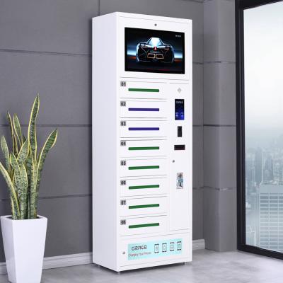 Китай Cell Phone 8 Bars Charging Lockers For Laptops Fingerprint Phone Charging Locker продается