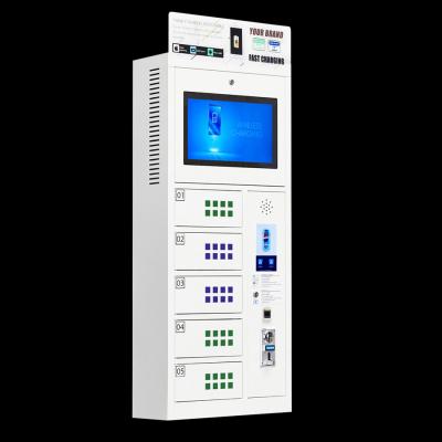 China Mobile Phone WLAN 5 Bay Charging Station Password Locker For Public Place for sale