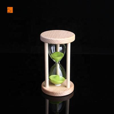 China Fashion/Customized Condition White Black Wooden Frame 5/10/15/20/30 Minute Hourglass Sand Clock Timer for Cooking/Office/Restaurant for sale