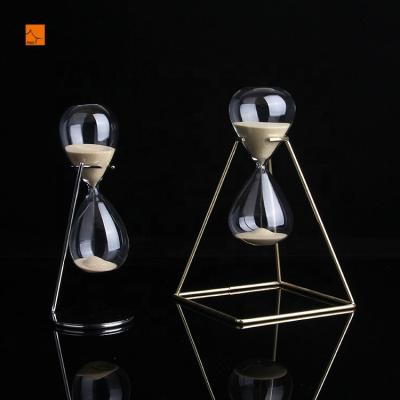 China 10 Minutes Sand Timer Sand Timer Sand Timer Sand Timer Sand Timer Large Metal Sight Antique Golden Hourglass Wholesale Minimalist Gift Craft for sale