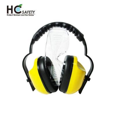 China ABS A601 P660 Hearing Protection Earmuffs Hearing Protection Ear Muffs Glasses Set Oil Field Work Wear Safety Eyewear for sale