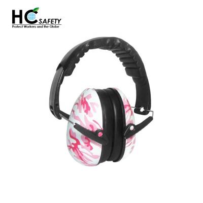 China HC706 Foldable and Lightweight Ho Cheng Made in Taiwan CE ANSI Standard Safety Child Lightweight Folding Earmuffs for sale