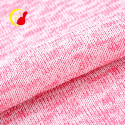 China Fashion Antistatic Design Fat Brush Knit 320gsm Fleece Fabric For Baby Clothes for sale