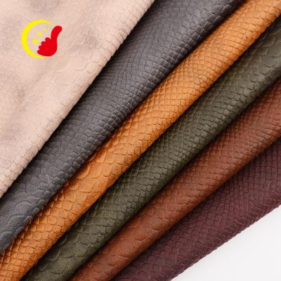 China Other Wholesale New Design Simple High Quality Custom 100% PU Leather Fabric For Clothing for sale