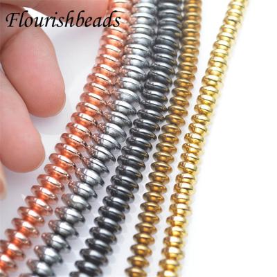 China Gemstone Beads Wholesale Natural Gemstone Multi Colors Hematite Leoose Stone Bead For Jewelry Making for sale