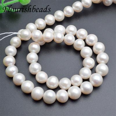 China Diy Jewelry Making Pearls Wholesale 8-9mm Natural Freshwater Pearl Strand Loose Beads For Jewelry Making for sale