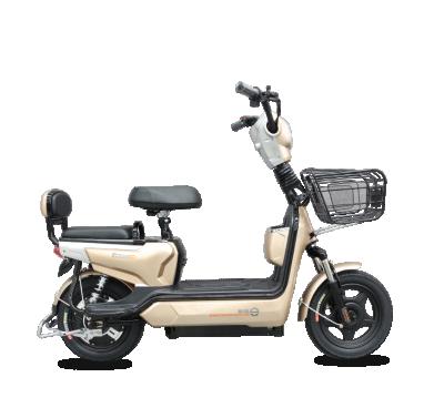 China 14inch Lithium Aluminum Scooter Electric Ebike Bicycle With Pedal 350w 48v Electric Scooter for sale