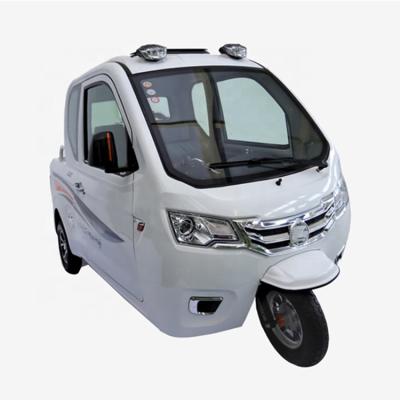 China Electric Cargo Tricycle For Adult Three Wheels Cargo Pickup Car Closed Cockpit For Adult for sale