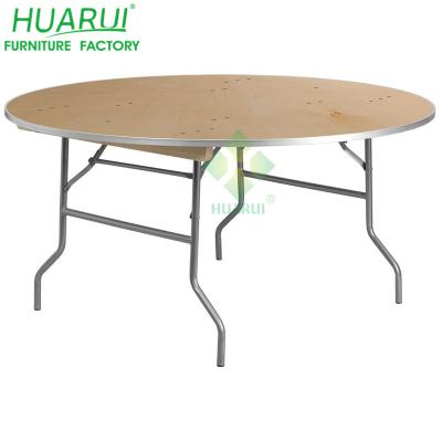 China Modern Restaurant Log Folding Table For Hire for sale