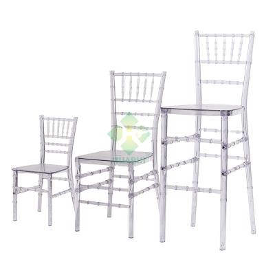 China Hot sale knocked-down and cheaper resin chiavari chair for sale for sale