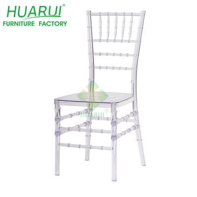 China Stackable Plastic Wedding Sillas Chiavari Chairs Dining Chair Modern Dining Room Furniture Home Furniture Living Room Hotel Outdoor for sale