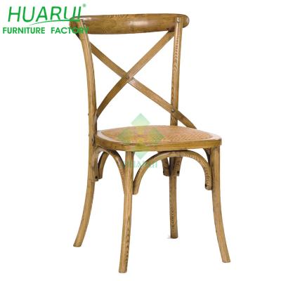 China PANEL Morden Banquet Cross-Back Chair for sale